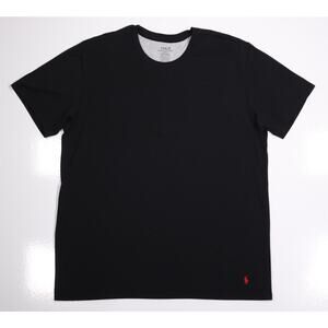 Polo Ralph Lauren Mens Black Supreme Comfort Crewneck T-Shirt Cotton Modal Large